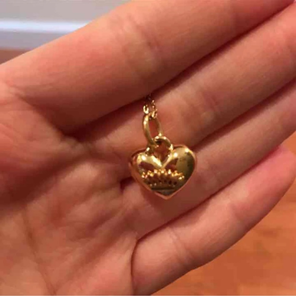 Long Gold Juicy Couture Necklace